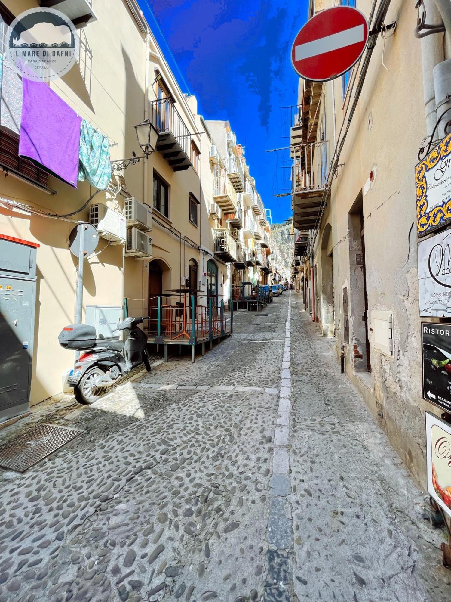 Ferienwohnung Il Mare Di Dafni Cefalù Exterior foto