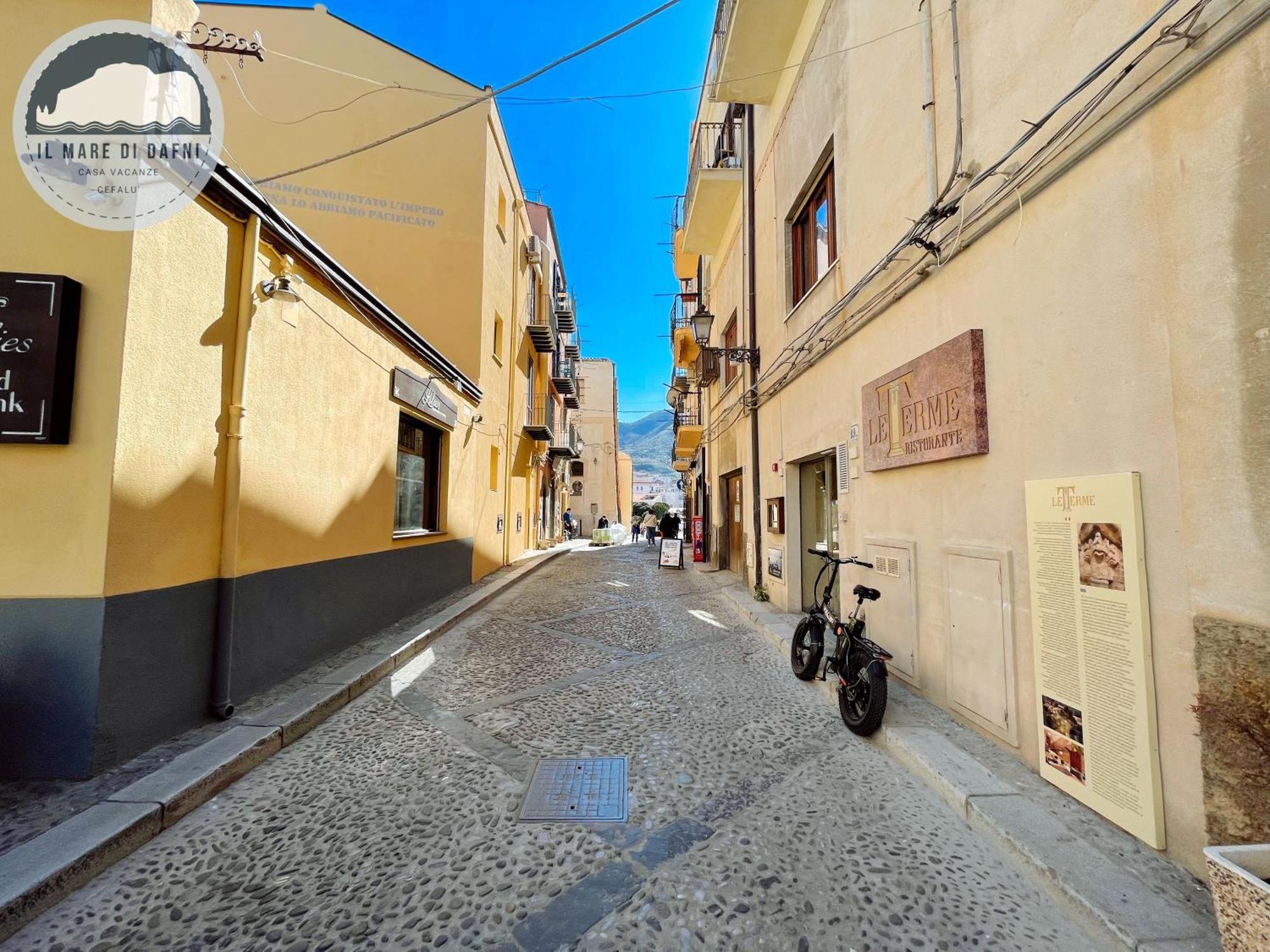 Ferienwohnung Il Mare Di Dafni Cefalù Exterior foto